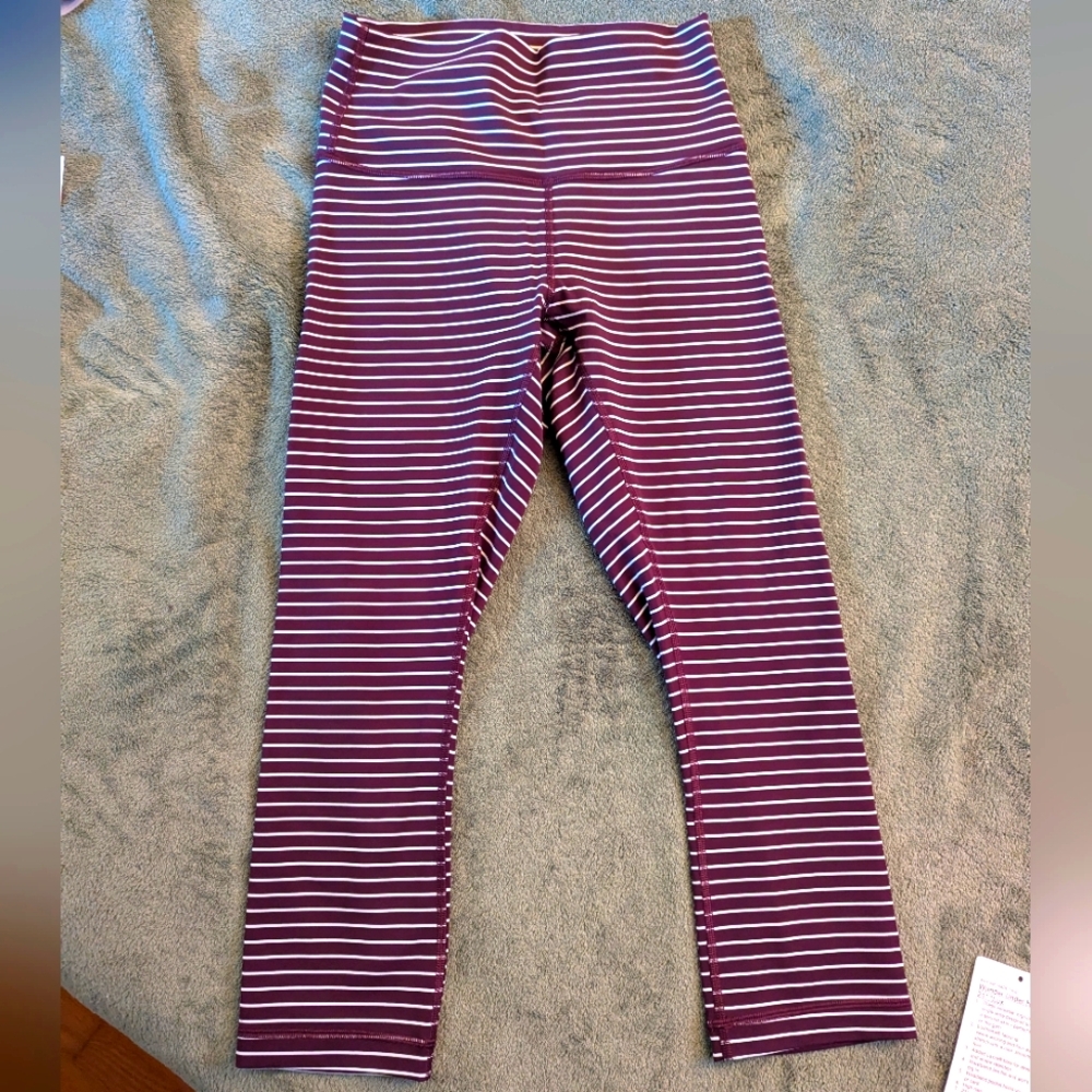 Lululemon Wunder Under High Rise Crops Luxtreme